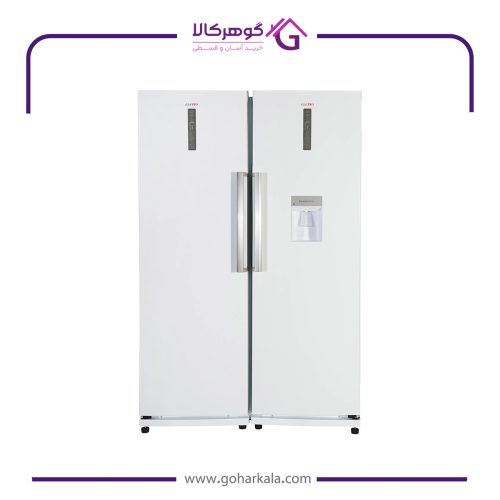 نمای ظاهری یخچال فریزر دوقلو التتو مدل NR6020DN / NF6020DN-ICE رنگ سفید