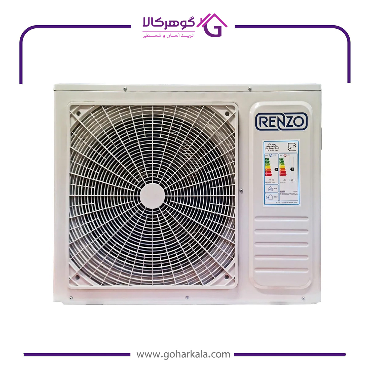 موتور کولر گازی رنزو مدل RAC-410T1SKW