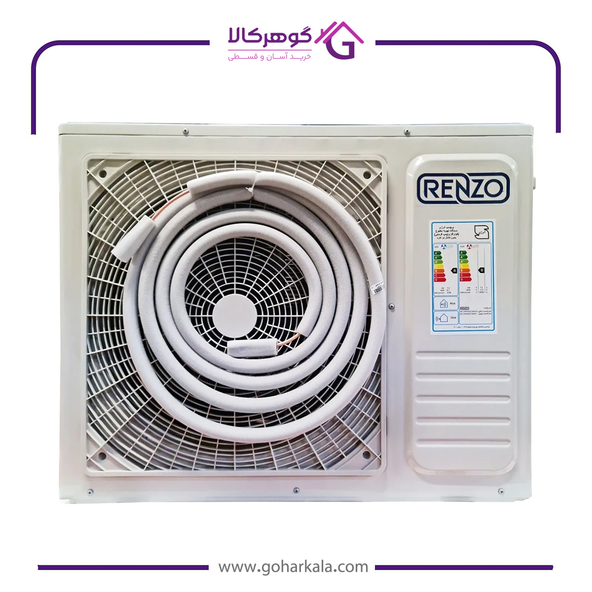 موتور کولر گازی رنزو مدل RAC-410T1SKW