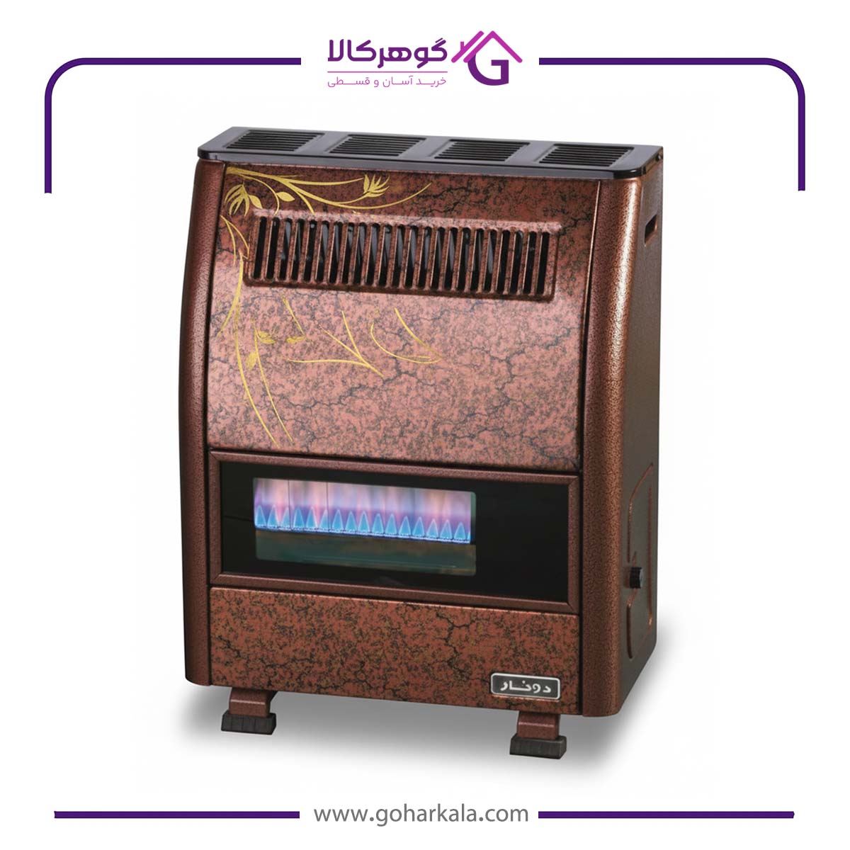 بخاری گازسوز دونار مدل DGH 8000 M - نمای ظاهری