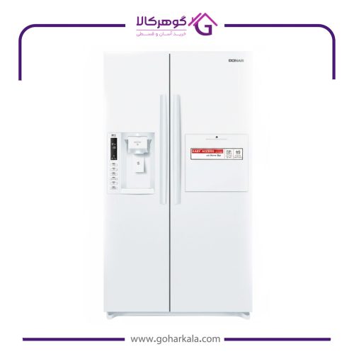 نمای ظاهری یخچال فریزر ساید بای ساید دونار سری SX مدل 40D