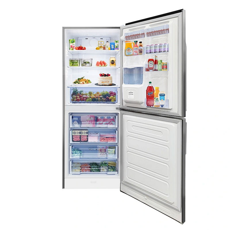 یخچال فریزر نوفراست کمبی سوزوکی عرض 70 سانتی‌متر مدل RBK412SWIR استیل طرح - تصویر 2