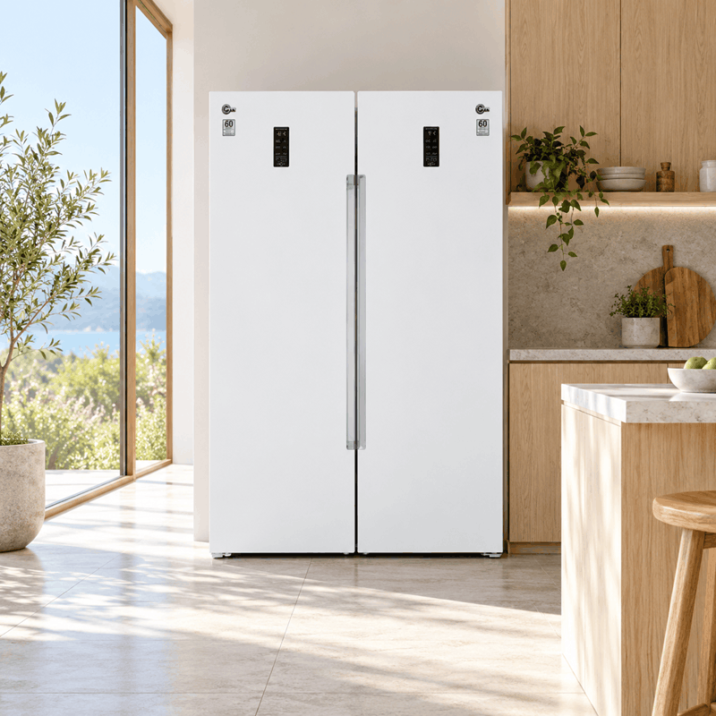 یخچال و فریزر دوقلو کلور مدل Rosso Eco - تصویر 2