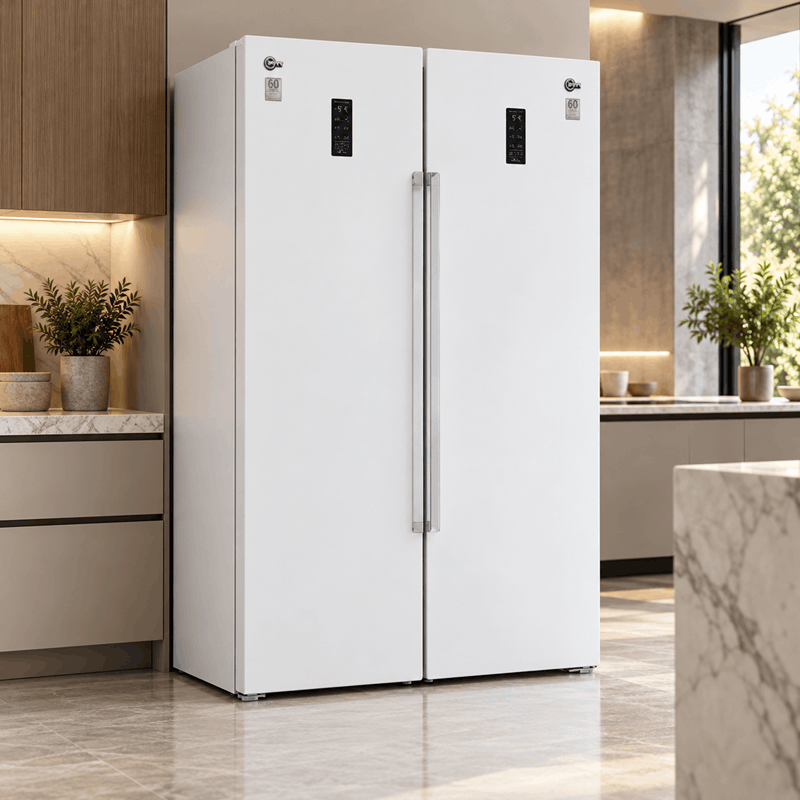 یخچال و فریزر دوقلو کلور مدل Rosso Eco - تصویر 4