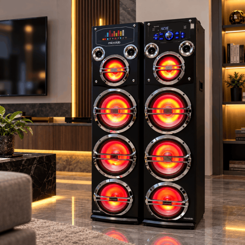 پنل اسپیکر میکرولب Microlab M310102 Infinity Series با اپلیکیشن هوشمند، بلوتوث و میکروفون بی‌سیم