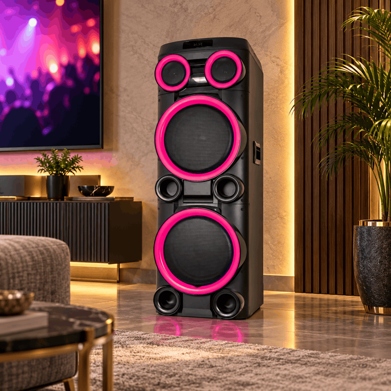 اسپیکر پرتابل میکرولب Microlab Q-420 با توان 400 وات RMS، بلوتوث و میکروفون بی‌سیم - تصویر 3