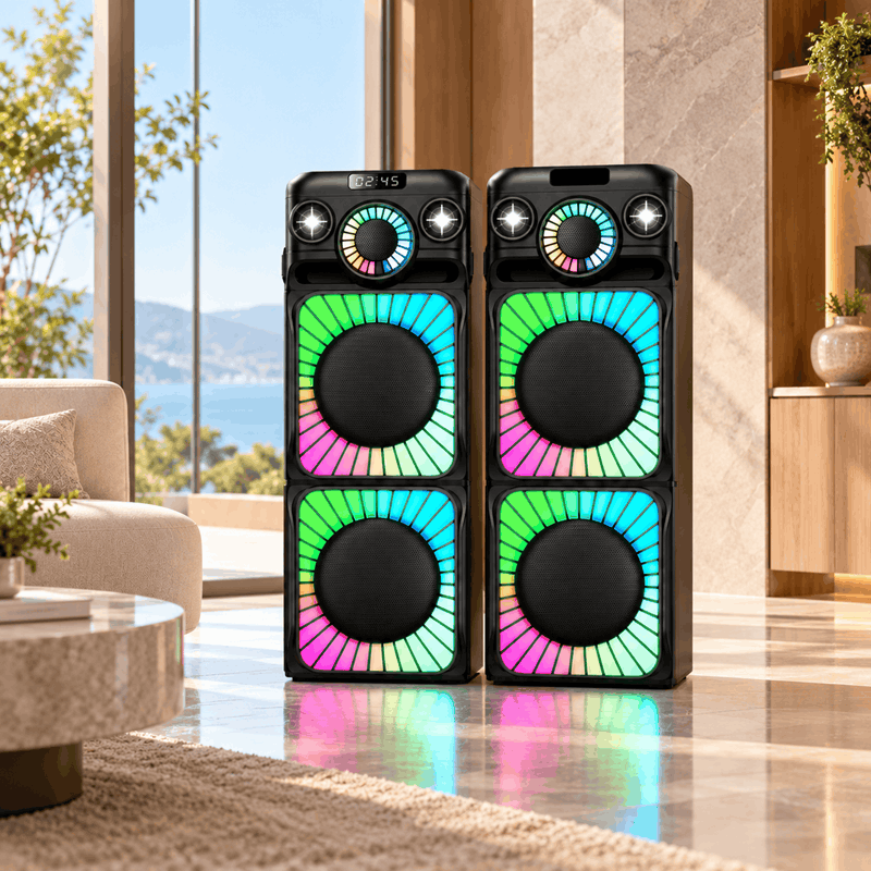 اسپیکر ایستاده میکرولب مدل X-410 سری DJ