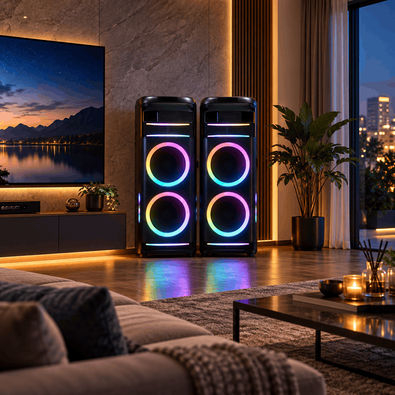 اسپیکر ایستاده میکرولب مدل X-421 سری DJ - تصویر 2