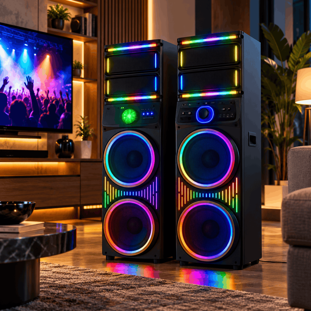 اسپیکر ایستاده میکرولب مدل X-431 سری DJ - تصویر 3