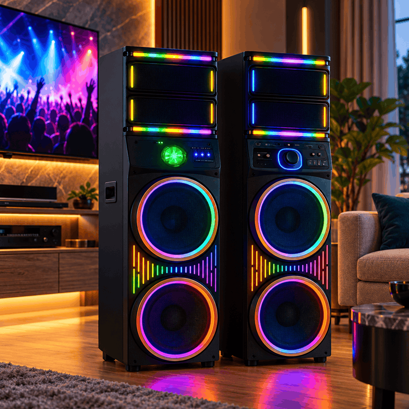 اسپیکر ایستاده میکرولب مدل X-431 سری DJ - تصویر 4