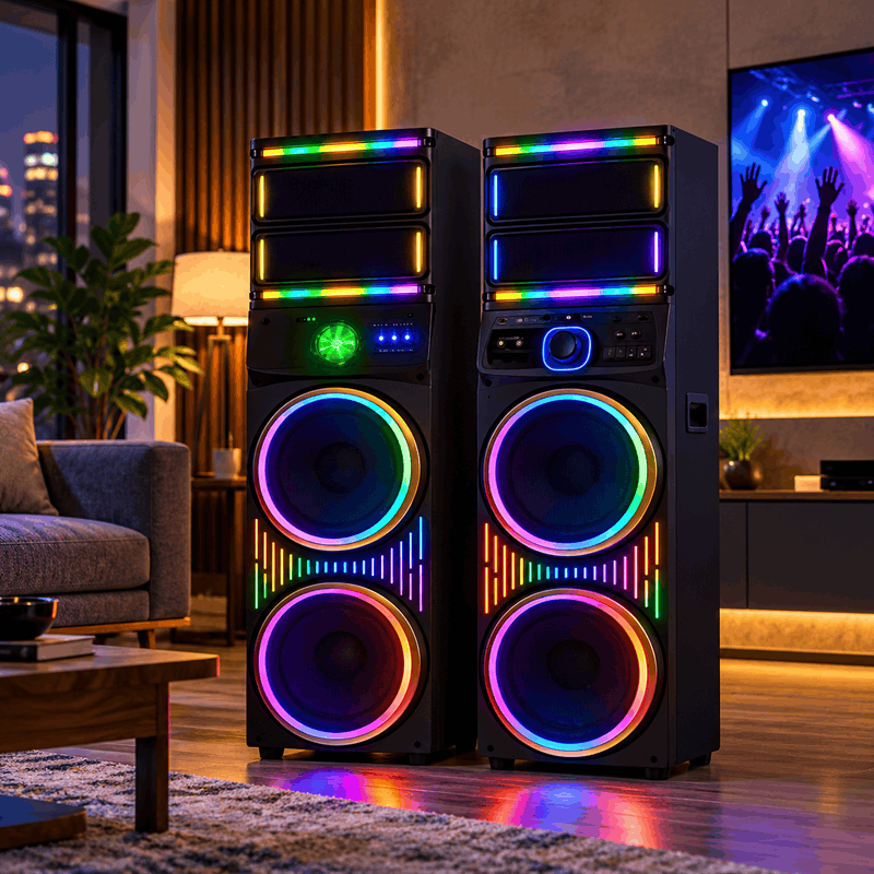 اسپیکر ایستاده میکرولب مدل X-431 سری DJ - تصویر 5