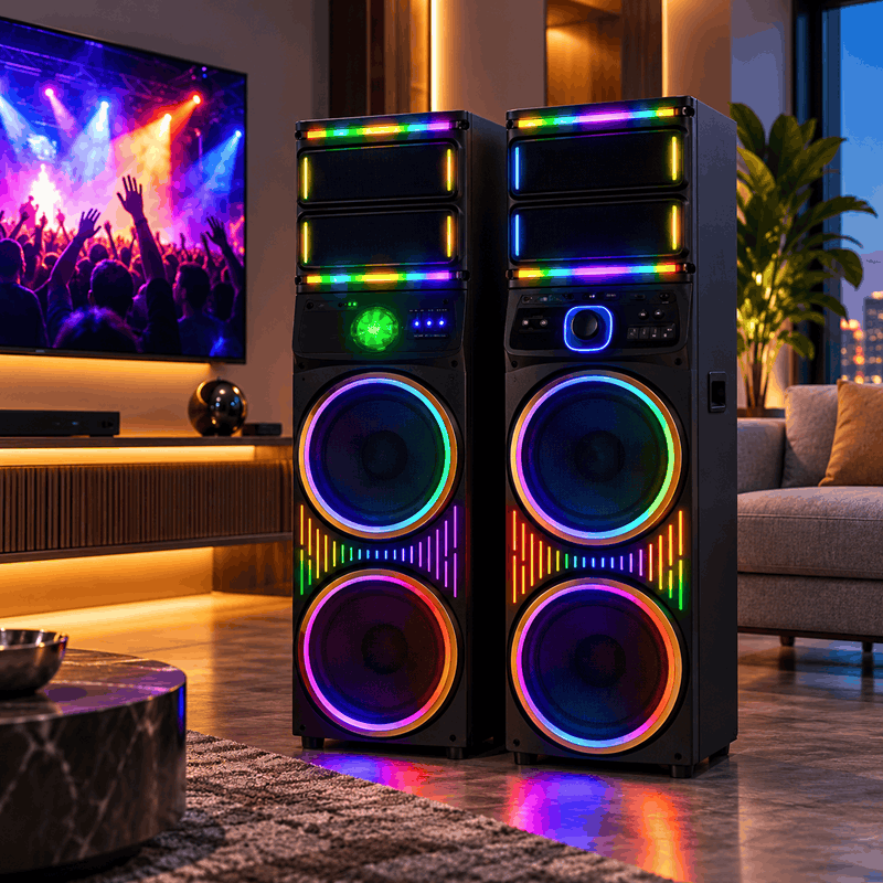 اسپیکر ایستاده میکرولب مدل X-431 سری DJ