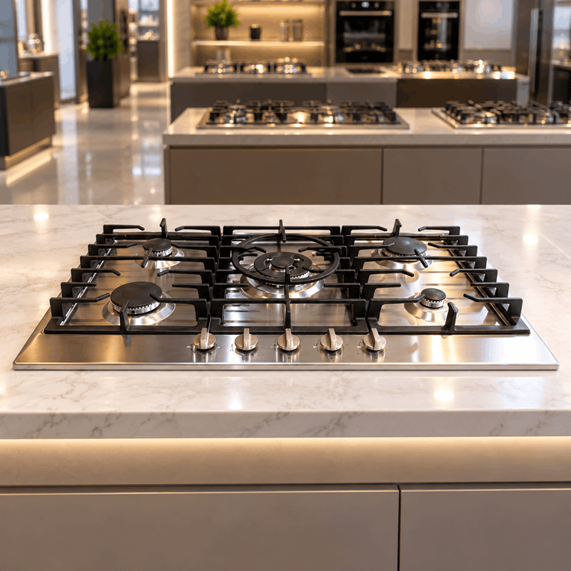 Stainless Steel استيل مدل SGH-202 پلوپز وسط صفحه یكپارچه B5117 - تصویر 4