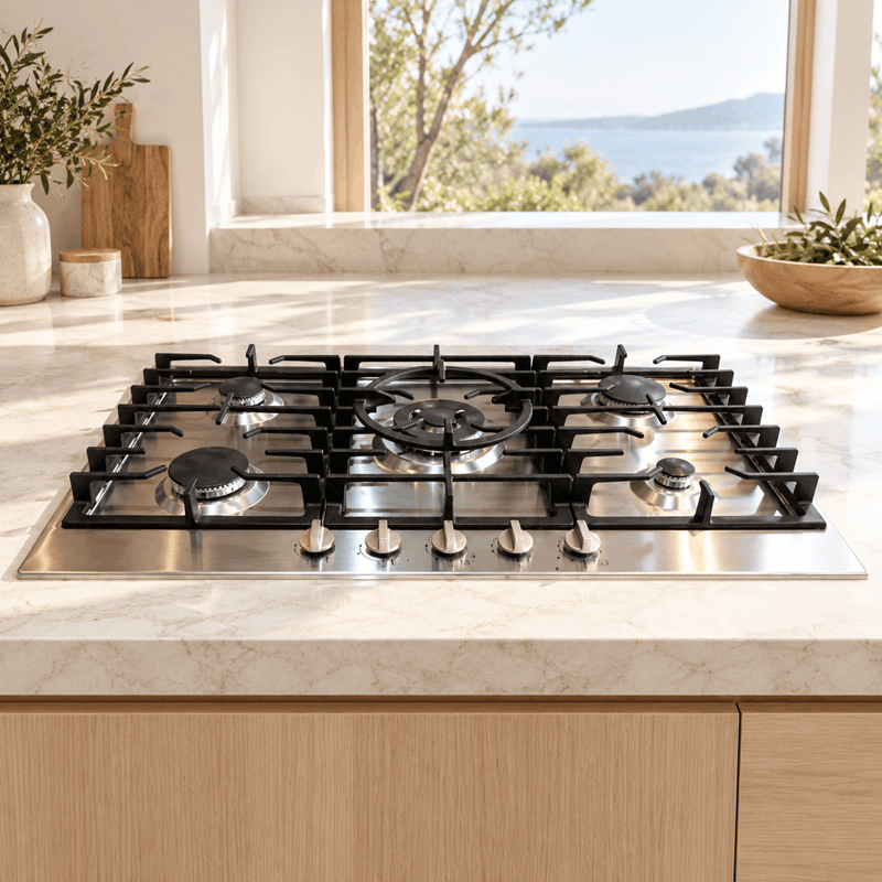 Stainless Steel استيل مدل SGH-202 پلوپز وسط صفحه یكپارچه B5117