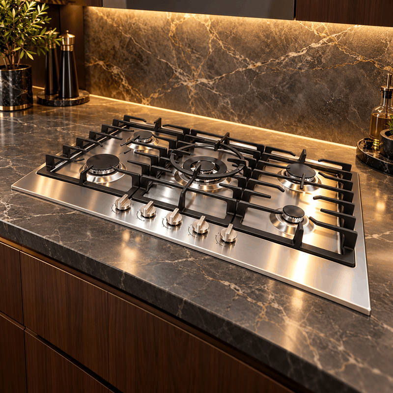 Stainless Steel استيل مدل SGH-202 پلوپز وسط صفحه یكپارچه B5117 - تصویر 3
